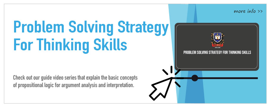 Problem Solving Strategy For Thinking Skills